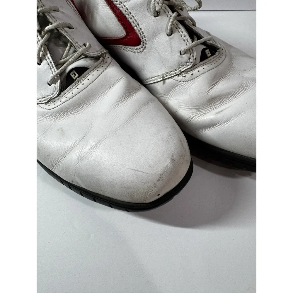Ohio State Footjoy Contour Series Mens 54320 Size 12 Leather Golf Shoes